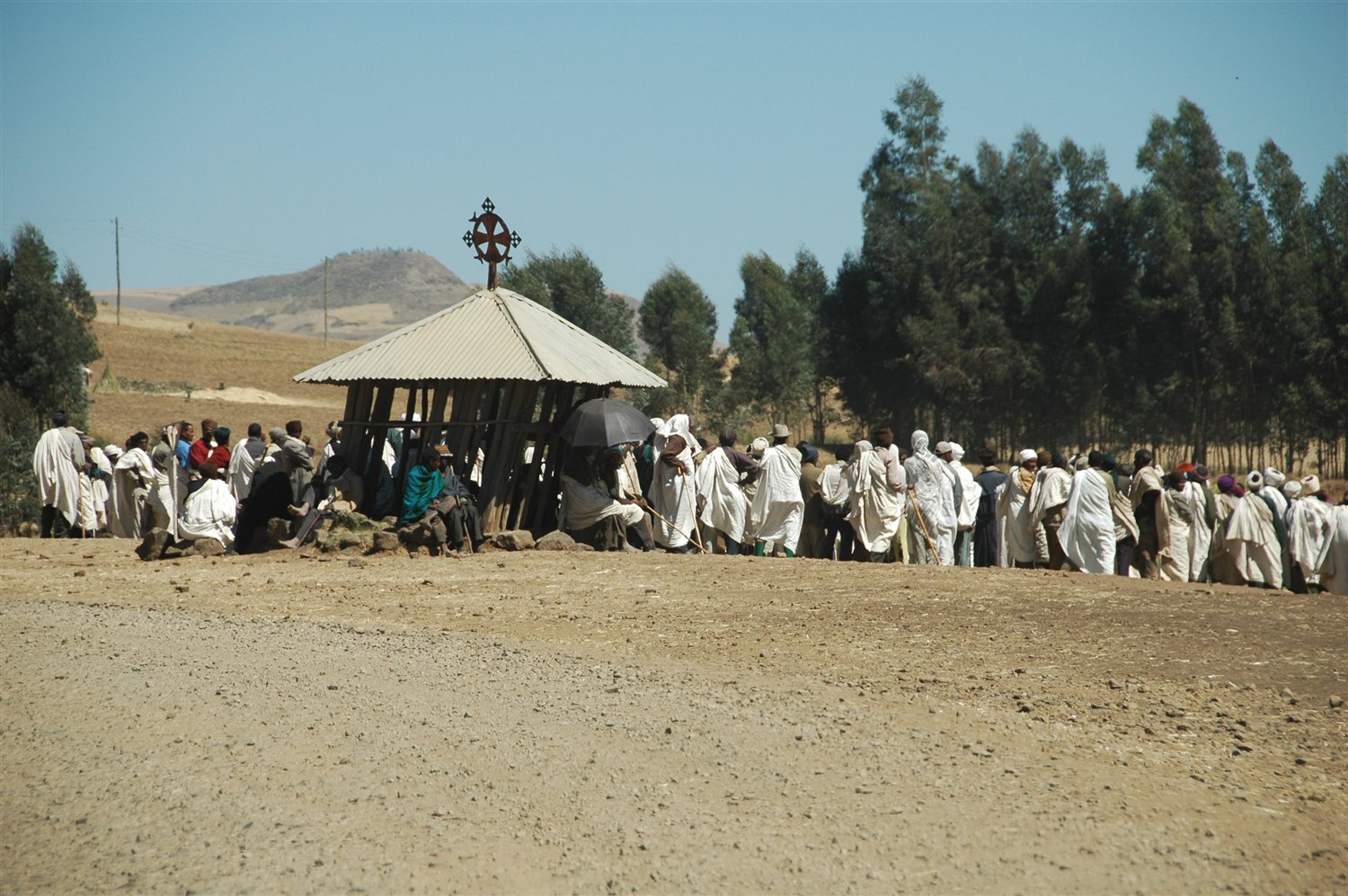 nabożeństwo w Etiopii